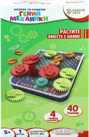 Развивающая игра Рыжий кот Головоломка Веселое IQ-развитие. Гений механики ИК-8712