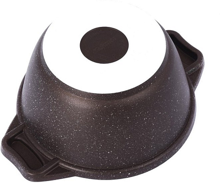 Кастрюля Kukmara кмк12а (кофейный мрамор)