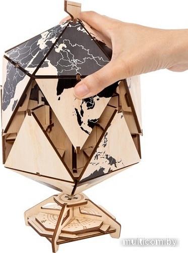 Сборная модель EWA Глобус-икосаэдр (черный)