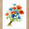 Набор для вышивания Риолис Букетик с васильками 1576