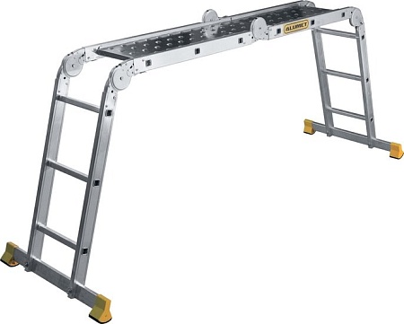 Лестница-трансформер Алюмет TW1 444 (4x4 ступени)