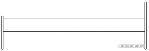Кровать Mio Tesoro Орион 90x200 2.01.04.060.5 (дуб венге)