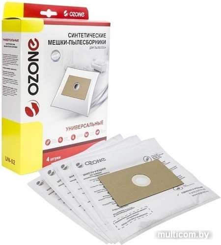 Комплект одноразовых мешков Ozone UN-02
