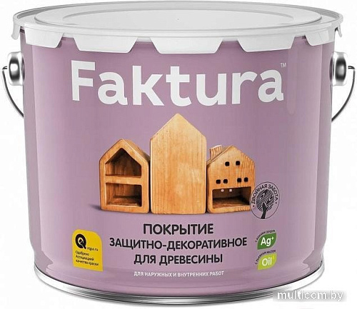 Пропитка Ярославские краски Faktura 9 л (махагон)