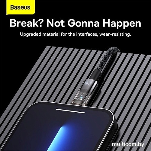 Кабель Baseus Explorer USB Type-A - Lightning (1 м, черный)
