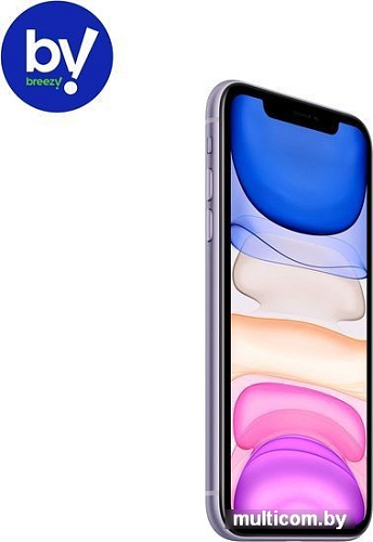 Смартфон Apple iPhone 11 256GB Воcстановленный by Breezy, грейд B (фиолетовый)