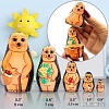 Развивающая игра Брестская Матрешка Ёжик (набор 5 шт)