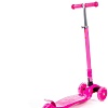 Двухколесный детский самокат Полесье Со складной ручкой 0072C-V1(М) (малиновый)