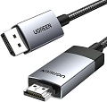 Кабель Ugreen DP119 15574 DisplayPort - HDMI (2 м, черный)