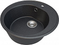 Кухонная мойка Гамма Гранит Granite-02 (черный)
