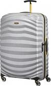 Чемодан-спиннер Samsonite Lite-Shock Silver/Yellow 55 см