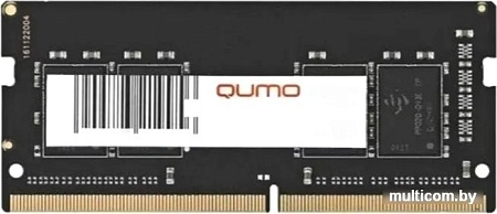 Оперативная память QUMO 8ГБ DDR4 3200 МГц QUM4S-8G3200P22