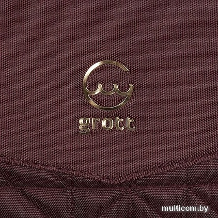 Чемодан Grott 338-1731/3-20 (бордовый)