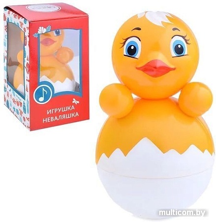 Интерактивная игрушка Котовские неваляшки Утенок 6с-029