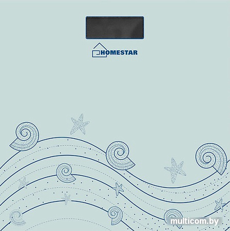 Напольные весы HomeStar HS-6001B (нежно-голубой) [002957]
