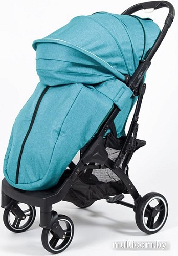 Коляска прогулочная «книга» Nobumi Sigma Муфта черная рама (ментол)