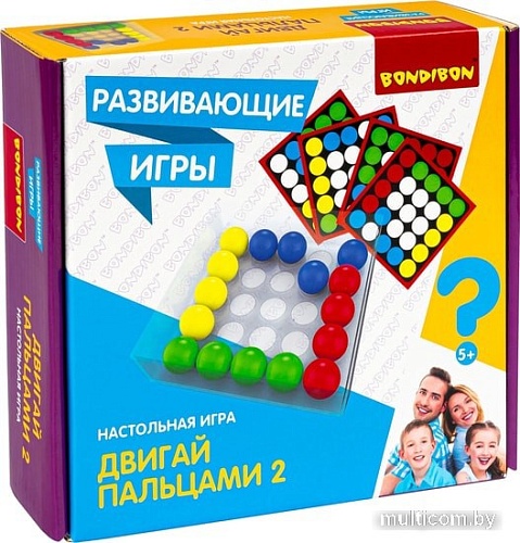 Развивающая игра Bondibon Двигай пальцами 2 ВВ5055