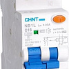 Дифференциальный автомат Chint NB1L 10kA 1P+N C25A 30mA AC х-ка C 2М 203109