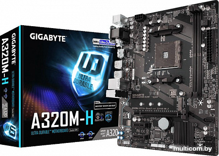 Материнская плата Gigabyte GA-A320M-H (rev. 1.1)