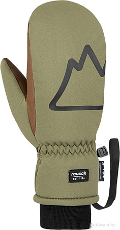 Горнолыжные варежки Reusch Carter R-TEX XT 6302530-5499 (р-р 8, Mitten Burnt Olive/Dark Brown)