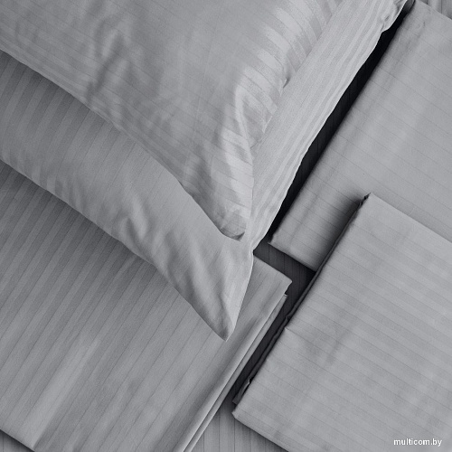 Постельное белье Verossa Stripe 50x70 70309 (Silver moon)