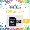 Карта памяти Perfeo microSDXC PF128GMCSX10U1A 128GB (с адаптером)