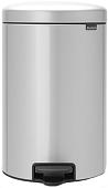 Brabantia Pedal Bin NewIcon 20 л (серый металлик)