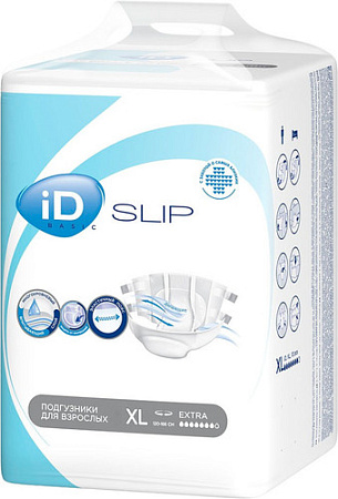 Подгузники для взрослых ID Slip Basic XL (14 шт)