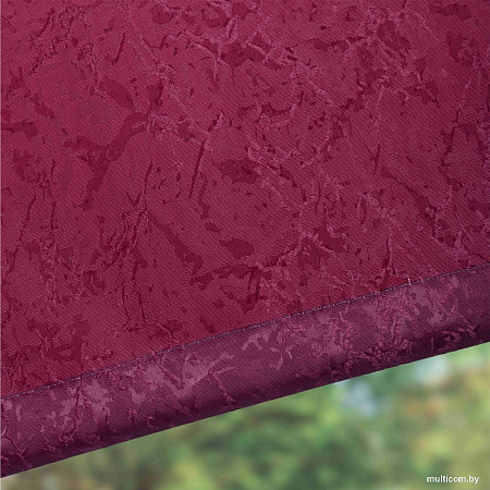 Рулонные шторы Lm Decor Жаккард LM 66-31 78x160 (бордовый)