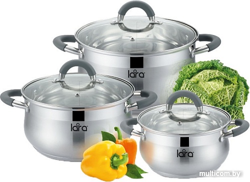 Набор кастрюль Lara LR02-92