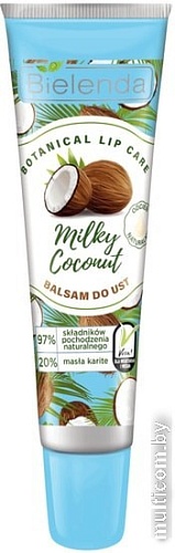 Бальзам для губ Bielenda Botanical Lip Care Milky Coconut 10 г