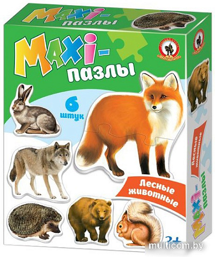 Мозаика/пазл Русский стиль Лесные животные 02544