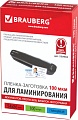 Пленка для ламинирования BRAUBERG Brauberg 54x86 мм 100 мкм 100 шт 530904 (глянцевый, прозрачный)