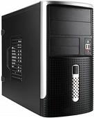 Корпус In Win EMR001 Black/Silver 500W