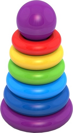 Пирамидка Нордпласт Шарик 431