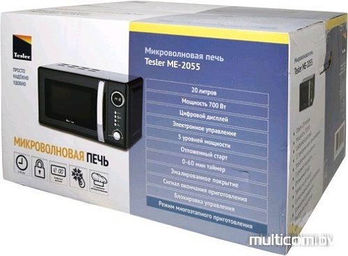 Микроволновая печь Tesler ME-2055 (черный)