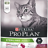 Сухой корм для кошек Pro Plan Sterilised Adult OptiSavour с уткой и печенью 400 г