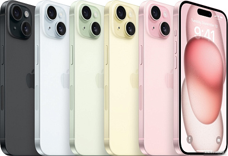 Смартфон Apple iPhone 15 Plus Dual SIM 256GB (розовый)