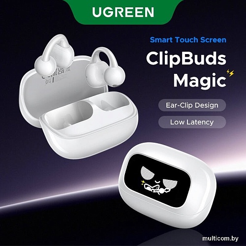 Наушники Ugreen HiTune ClipBuds Magic WS208 (белый)