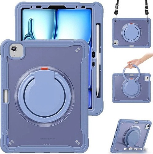Чехол для планшета G-Case iPad Air 11 2024/Air 2022/2020 6602007239G (лавандово-серый)