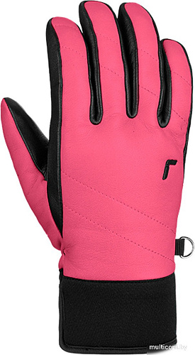 Горнолыжные перчатки Reusch Juliette 6331122_3686 (р-р 8.5, Pink/Black Inch)