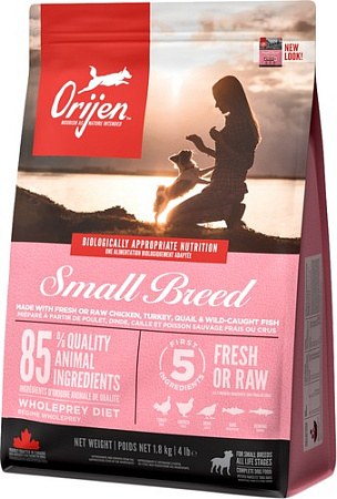Сухой корм для собак Orijen Small Breed 1.8 кг