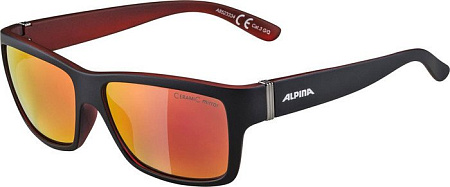 Солнцезащитные очки Alpina Kacey A8523334 (black matt-red/ceramic mirror red)