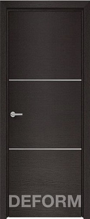 Межкомнатная дверь Юркас Deform H11 ДГ 70x200 (дуб французский темный)