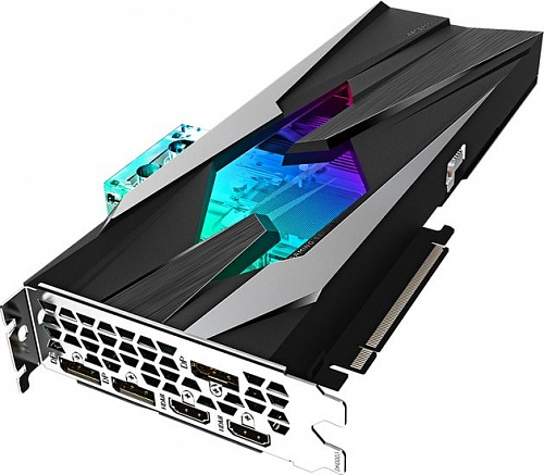 Видеокарта Gigabyte GeForce RTX 3080 Gaming OC Waterforce WB 10GB GDDR6X