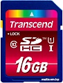 Карта памяти Transcend SDHC Class 10 UHS-I 16Gb (TS16GSDHC10U1)