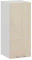 Шкаф навесной Трия Весна 1В3 (ваниль глянец)