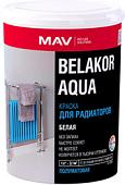 MAV Belakor Aqua для радиаторов 1 л (белый полуглянцевый)
