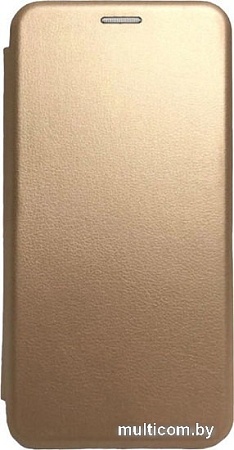 Чехол для телефона Case Magnetic Flip для Realme 7i (золотой)