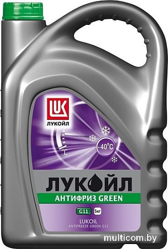 Антифриз Лукойл G11 Green 5кг